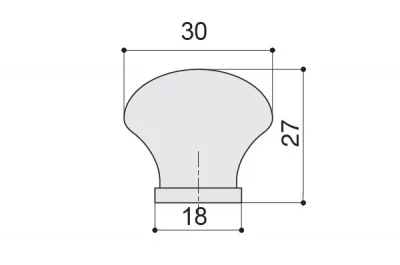 Ручка-кнопка, отделка бронза античная + керамика "паутинка"