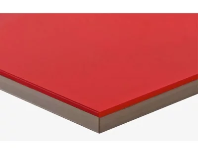 Фасад мебельный МДФ ALVIC глянцевый красный (Rojo)