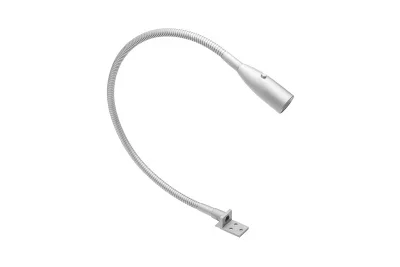GTV: СветильникLED BOSTON, кроватный, 12V, LED 1W, с выключателем, IP20, теплый белый, Алюминиум LD-BOS1CBWG-53