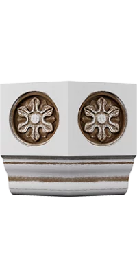 Накладка на ФН фигурный внешний угол 90, коллекция Классика А