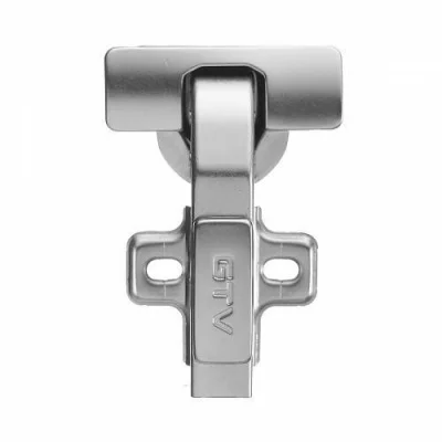 Петля GTV ZM-HCKT 90 градусов угловая самозакрывающаяся для фальшпанелей с планкой: ZM-HCKT90-BE-S