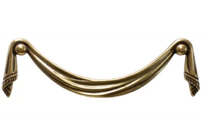 Ручка-скоба 128мм, отделка бронза &quot;Валенсия&quot;