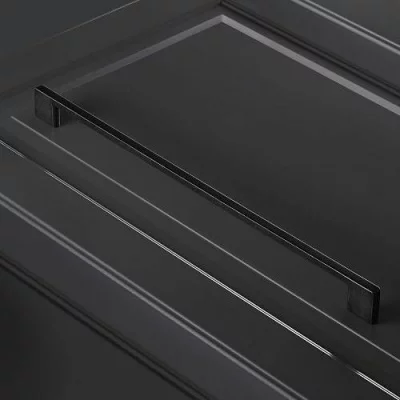 GTV: Ручка мебельная UZ 819 C=192, античная серебро UZ-819192-07