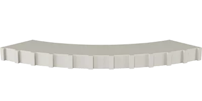 Планка подфризовая закругленная, коллекция Лаура