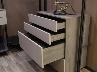 Комплект направляющих Soft-Close скрытого монтажа Firmax 3D Control L=500мм, полного выдвижения, для ЛДСП 16мм , 3д регулировка