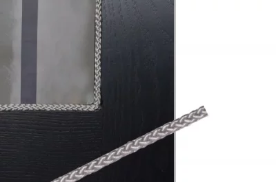 Верёвка для крепления витражей, d.5мм, цвет серебристый, в бухтах