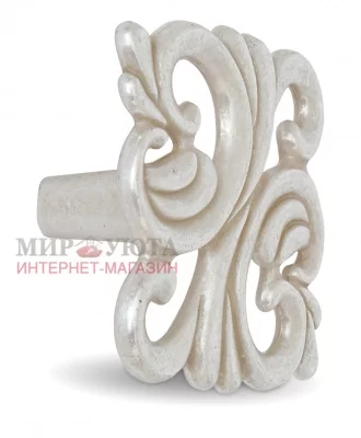 Ручка-кнопка 32мм серебро Венецианское: WPO.707.032.00M5