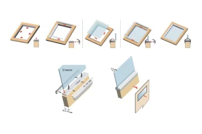 Профиль лицевой, L=2500, отделка белый UN0610