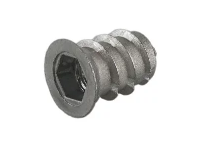 BU01 Муфта M6, D=9,5 мм, L-13 мм, цинк