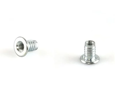 Муфта для опоры, М8, L=16мм, сталь, цинк.