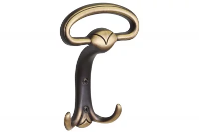 Вешалка, отделка бронза