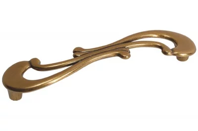 Ручка-скоба 128мм, отделка бронза "Орваль"