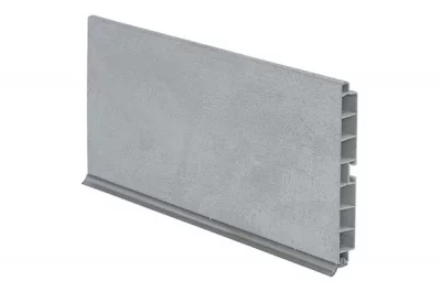 79 Цоколь ПВХ H.120, L=4000, под серебро