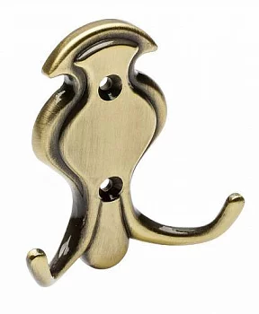 GTV: Мебельный крючок ORVIETO B0, брашированная латунь WZ-ORVIE-B0-09