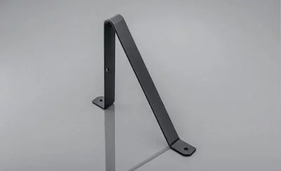 GTV: Полкодержатель GALA, 250x220 мм, черный матовый: PP-GALA-20M