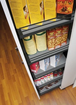 Kessebohmer: Комплект «Диспенса Black Roger», для ширины фасада 300 мм