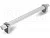 Ручка-скоба 160мм хром/алюминий: RU2004C00/160