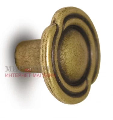 Ручка-кнопка D31мм бронза состаренная: 2044.23