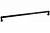 Ручка-скоба 320мм, отделка черный матовый лакированный
