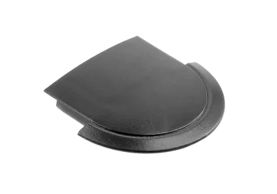 GTV: Заглушка для профиля PA-GLAX-AL - цвет черный мат. (цена за 10шт.): PA-ZASGLAX-20M