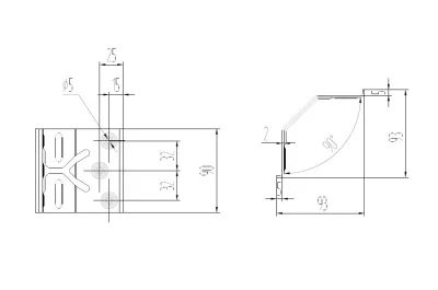 Дополнительная скоба для ноги арт.608 (на одну ногу)