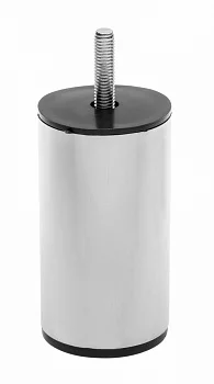 GTV: Ножка круглая STR-60, 80мм, хром NM-STR60-80-01