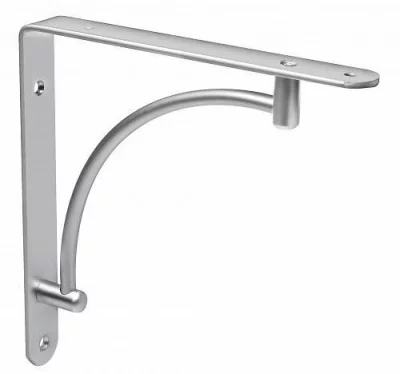 GTV: Полкодержатель 073025 инокс WB-073025-01