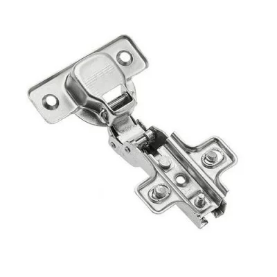 GTV: Петля внутренняя GTV Ø35 с ответной планкой H=2 с евро шурупом, сверление - 45мм вес-60 гр. ZP-BICN072ZE