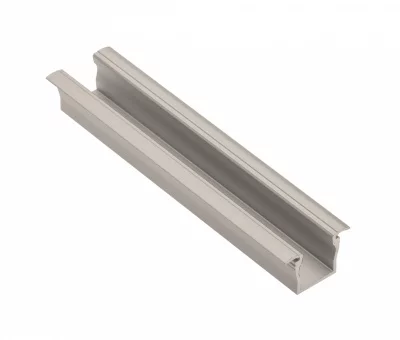 GTV: Алюминиевый профиль GLAX MINI врезной, высокий (цена за 2 метра), ШАМПАНЬ: PA-GLAXMW-AL-90