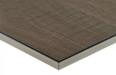 Плита МДФ LUXE Roble Frappe (дуб фраппе) глянец 18 мм