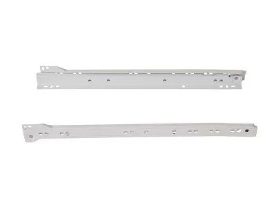 Направляющие роликовые Firmax длина 350 мм, белые, RAL9003, (4 части)