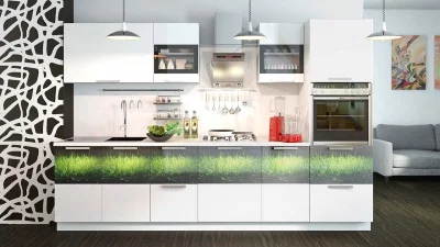 Кухонный гарнитур длиной - 300 см (с пеналом ПБ)