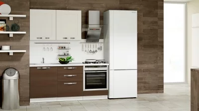 Кухонный гарнитур длиной - 180 см (со шкафом НБ)