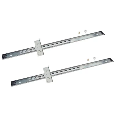 Комплект шариковых направляющих h.35, L=604мм для поворотно-сдвижных фасадов, отделка цинк