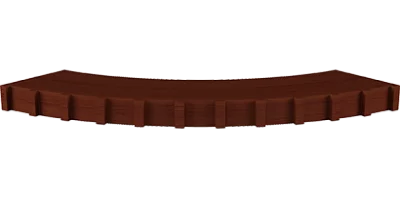 Планка подфризовая закругленная, коллекция Наяда