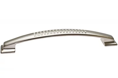 Ручка-скоба 160мм, отделка никель матовый