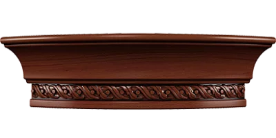 Фриз Диона верхний закругленный, коллекция Наяда