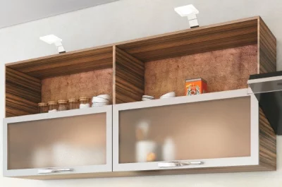 Комплект из 1-го светильника LED Quadro S, 4500K, отделка акрил матовый/алюминий