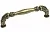 Ручка-скоба 128мм, отделка бронза английская