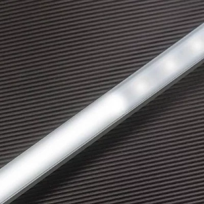 GTV: Крышка молочного цвета для алюминиевого профиля GLAX MINI, цена за 2 метра PA-OSMLGLAXM-00