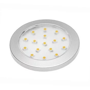 GTV: Светильник LED Lumino 12V DC, 1.5W, 16 SMD3528, 200см провод с miniAMP, алюминий, холодный белый LD-LU16ZB-53