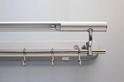 Светильник люминесцентный 8W/220-240V, 2700K, отделка под алюминий