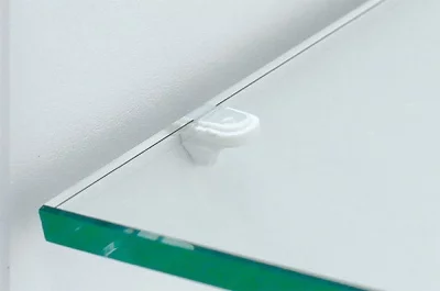 Полкодержатель 2K для стекла, отделка коричневый (за 100 штук)