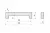 Ручка-скоба 280мм, отделка сталь шлифованная Ручка-скоба 280мм, отделка сталь шлифованная