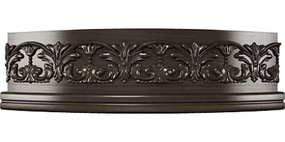 Планка подфризовая Премиум закругленная, коллекция Клио