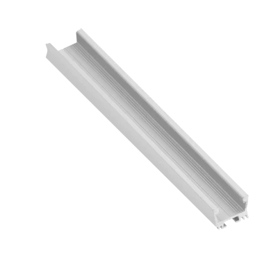 GTV: Алюминиевый профиль GLAX с радиатором L=2 м, преднозначен для мощных лент: PA-GLAXRAD-AL