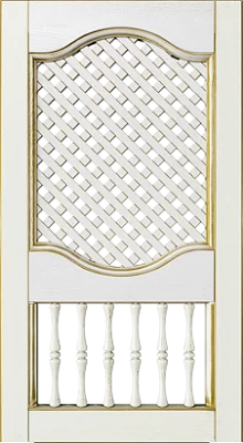 Фасад с решеткой комбинированный, коллекция Классика 2А