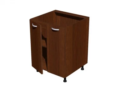 Тумба под мойку (2 двери, 1 полка) 700*560*720