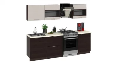 Кухонный гарнитур длиной - 240 см «Латте-2»