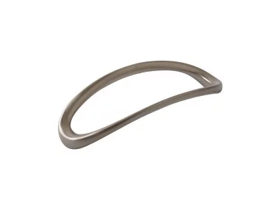 Ручка-скоба 128мм, шлифованный никель